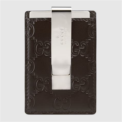 gucci gold plated money clip|Gucci money clips for men.